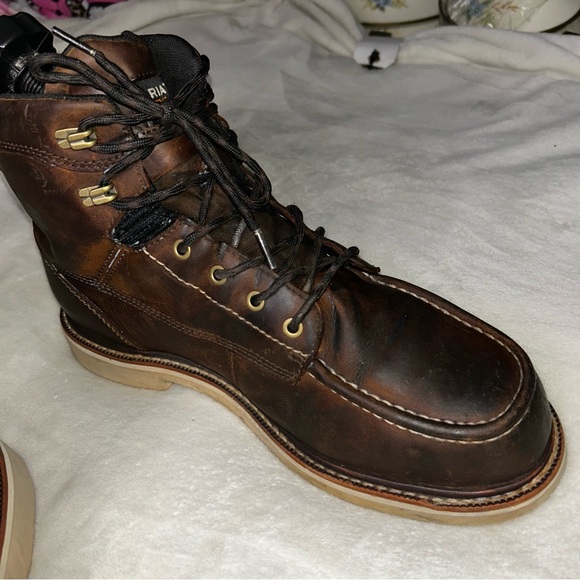 ARIAT Rebar Lift 6" WP Composite Toe Work Boot Men's Size 11D Brown Leather 003 - Picture 7 of 16